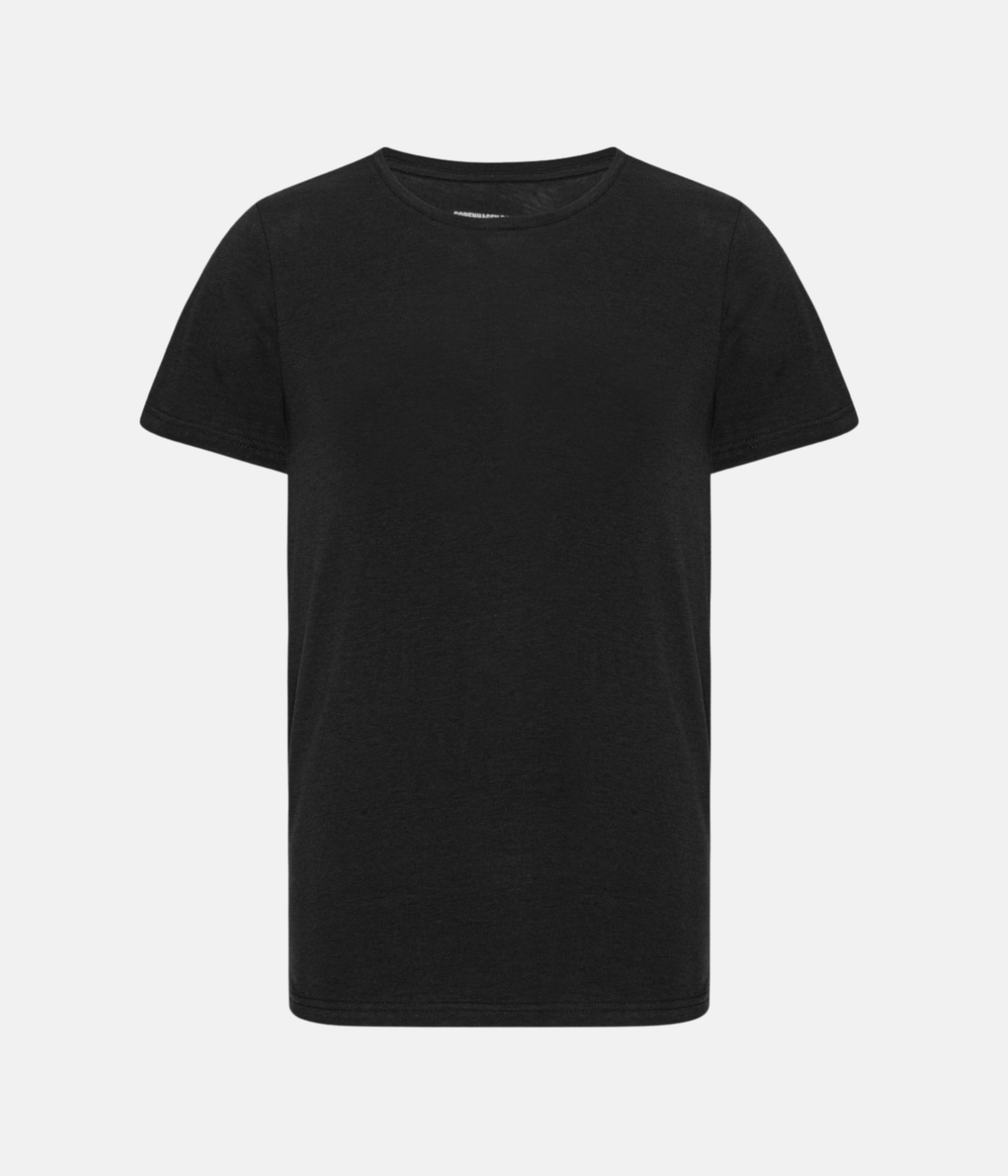 Sorte slim fit crew neck bambus T-shirts - 2 pak