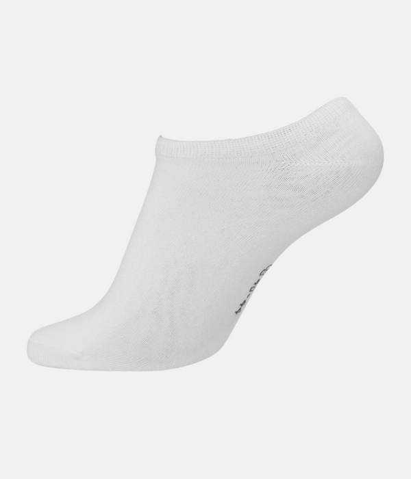 5 pak Hvid bambus footies