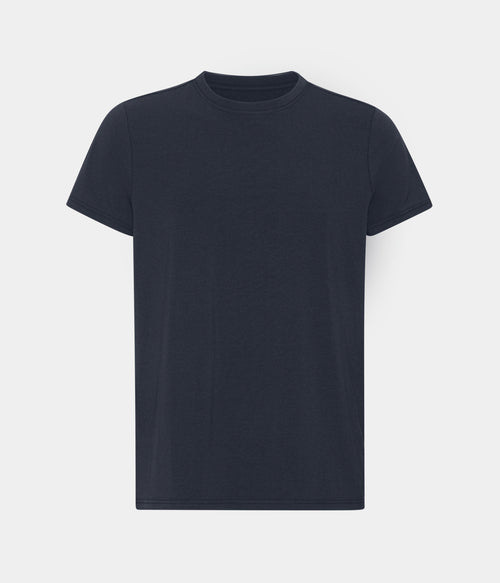 Navy crew neck bambus T-shirt S Copenhagen Bamboo