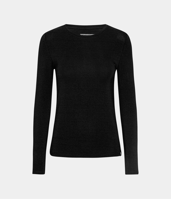 3 pak Mix langærmet bambus T-shirt