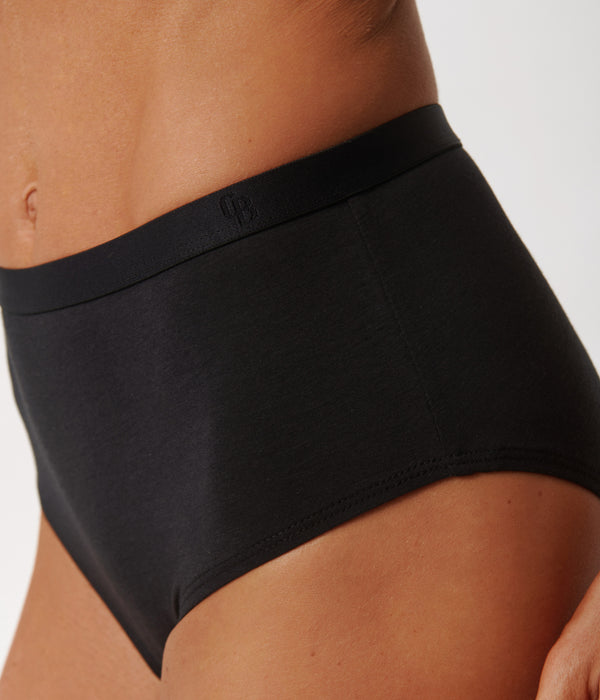 Sorte bambus maxi trusser - 3 pak Copenhagen Bamboo