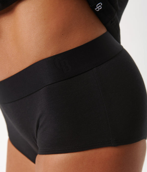 Sorte bambus hipster trusser - 3 pak Copenhagen Bamboo