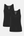 Sort Bambus Tank Top 2-Pak S Copenhagen Bamboo