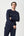 Navy bambus sweatshirt med logo