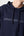 Navy bambus hoodie joggingsæt med logo