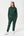Grønt bambus hoodie joggingsæt med logo
