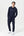 Navy bambus hoodie joggingsæt med logo