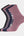 5 par bambus strømper i mauve og stribe mix (low cut) 30-33   Copenhagen Bamboo