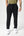 Sorte bambus sweatpants med logo