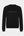 Sort bambus sweatshirt med logo
