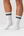 3 par hvide bambus tennissokker med sorte striber Copenhagen Bamboo