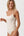 4 pak bambus toppe med tynde stroppe tan/cream