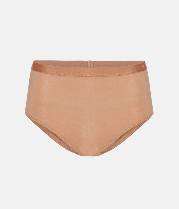 3 stk Tan bambus maxi trusser