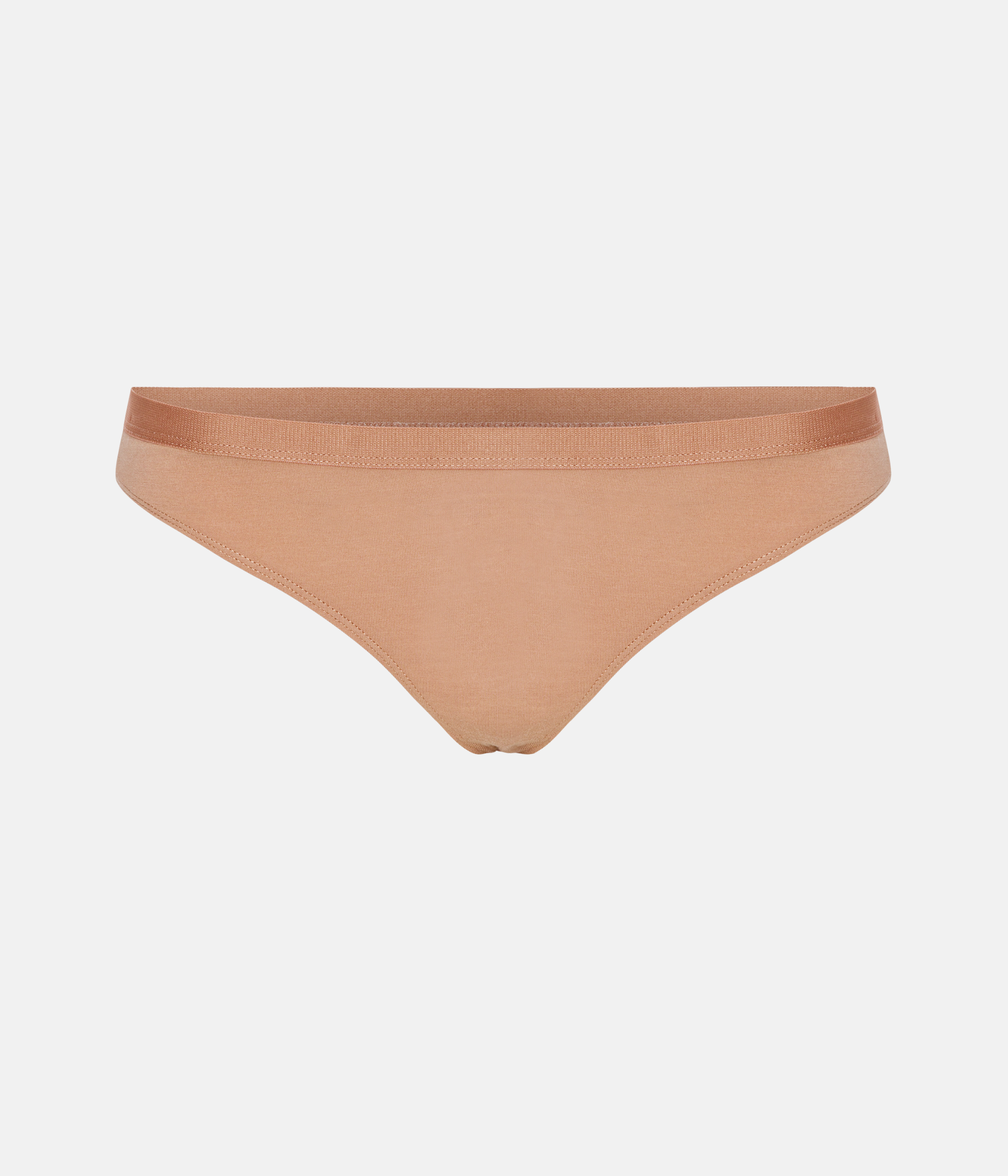 3 stk Tan bambus g-streng trusser